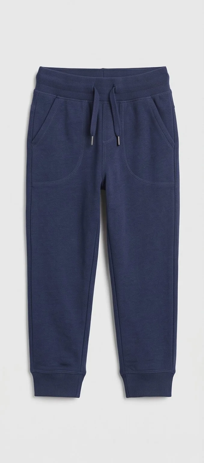 Mango Royal Blue drawstring Jogger Pants
