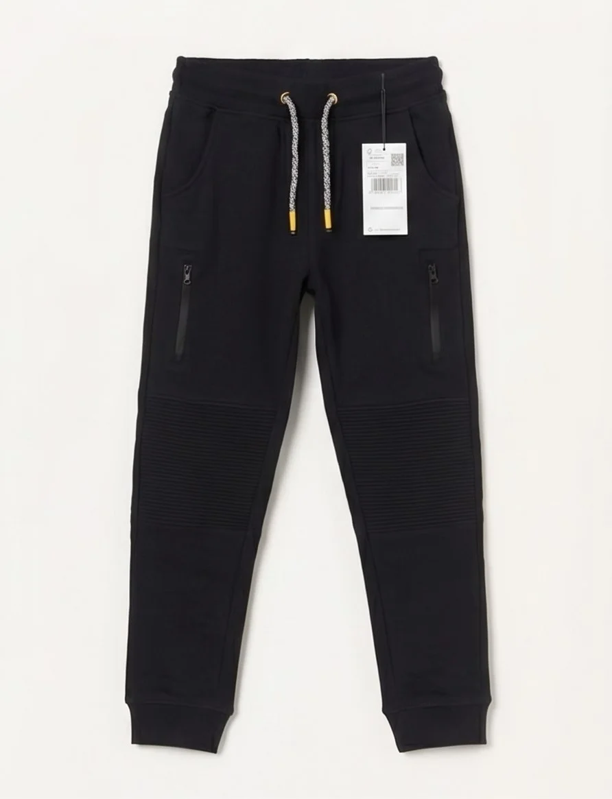 Mango Black Cargo Jogger Pants