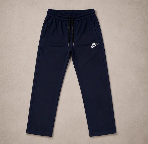 MR.DENIM Dark Blue Popcorn Fabric Trouser