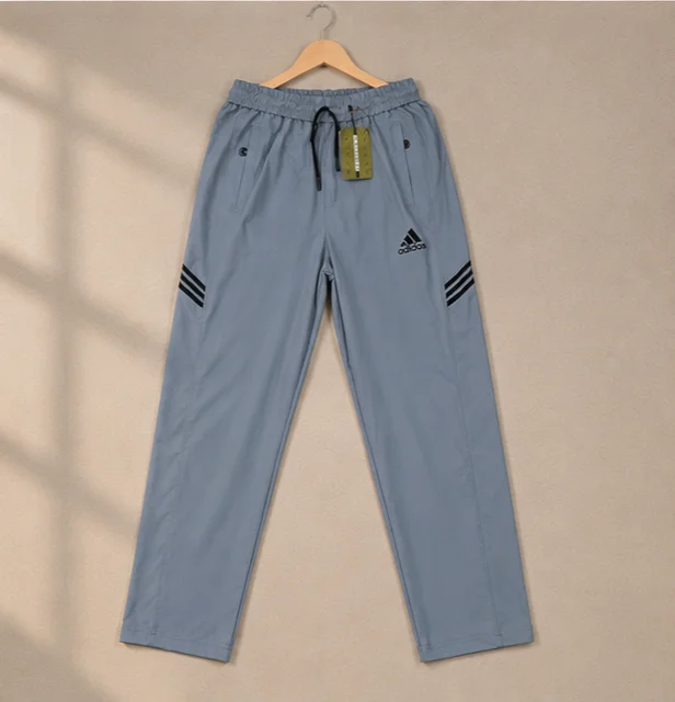 Premium 4-Way Stretch Grey Athletic Track Pants
