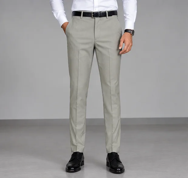 MR.DENIM Premium Light Grey Dress Pants