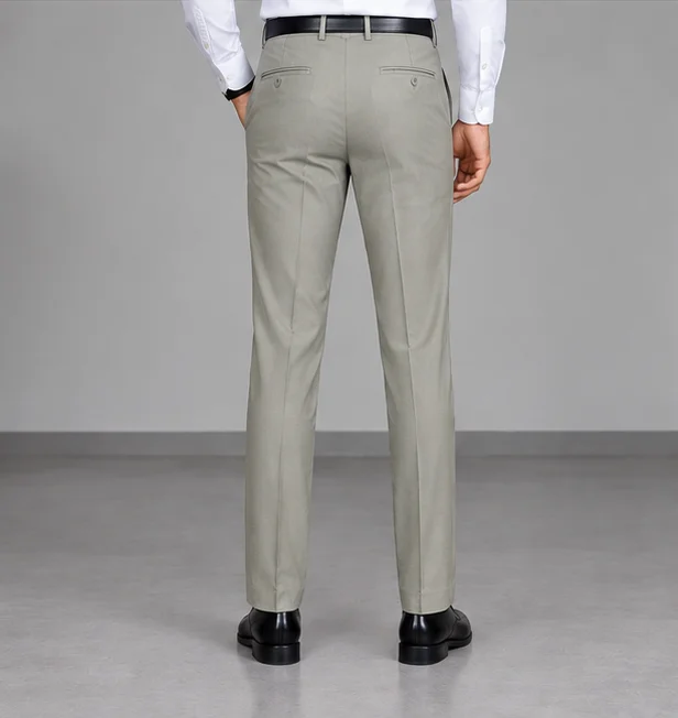 MR.DENIM Premium Light Grey Dress Pants view 3