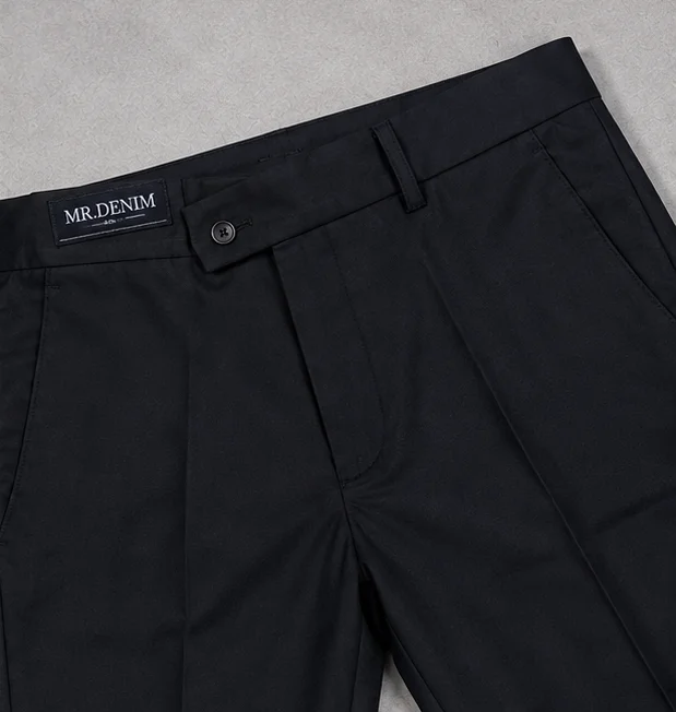 MR.DENIM Premium Black Dress Pants view 2