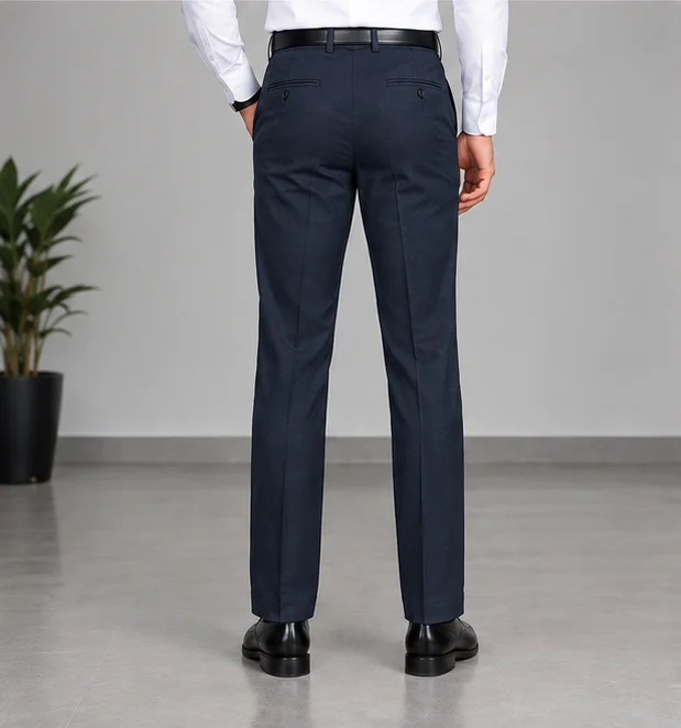 MR.DENIM Premium Grey Black Dress Pants view 3
