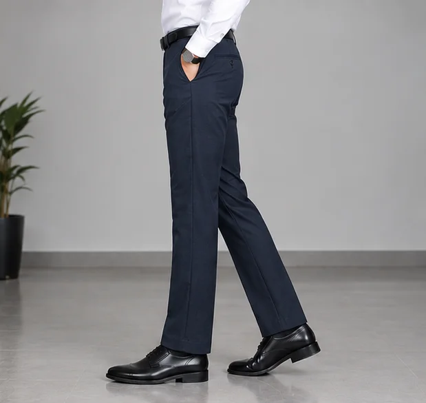 MR.DENIM Premium Grey Black Dress Pants view 4