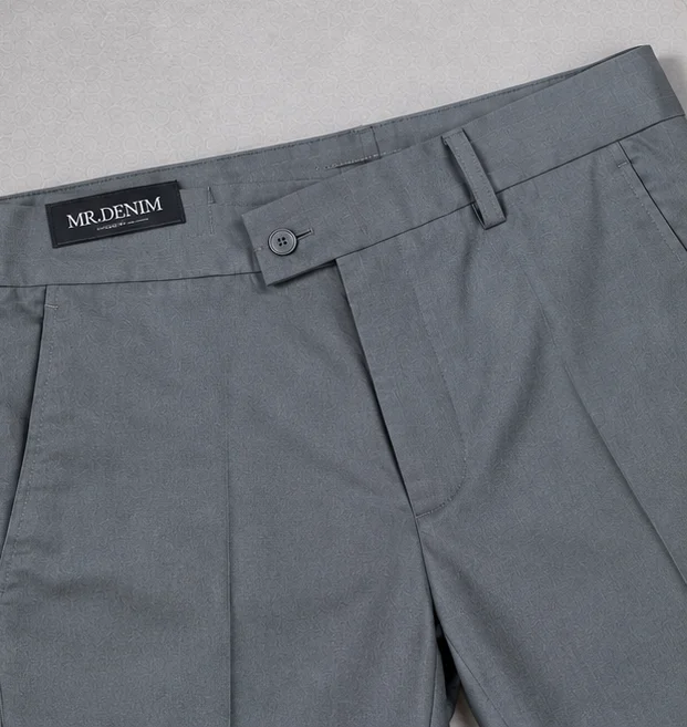 MR.DENIM Premium Medium Grey Dress Pants view 2