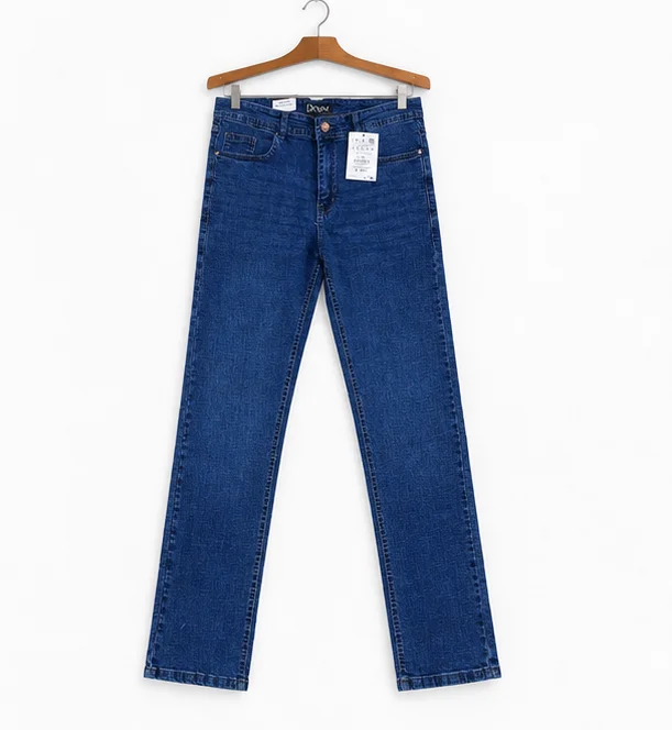 MR.DENIM Premium Dark Blue Straight Fit Jeans