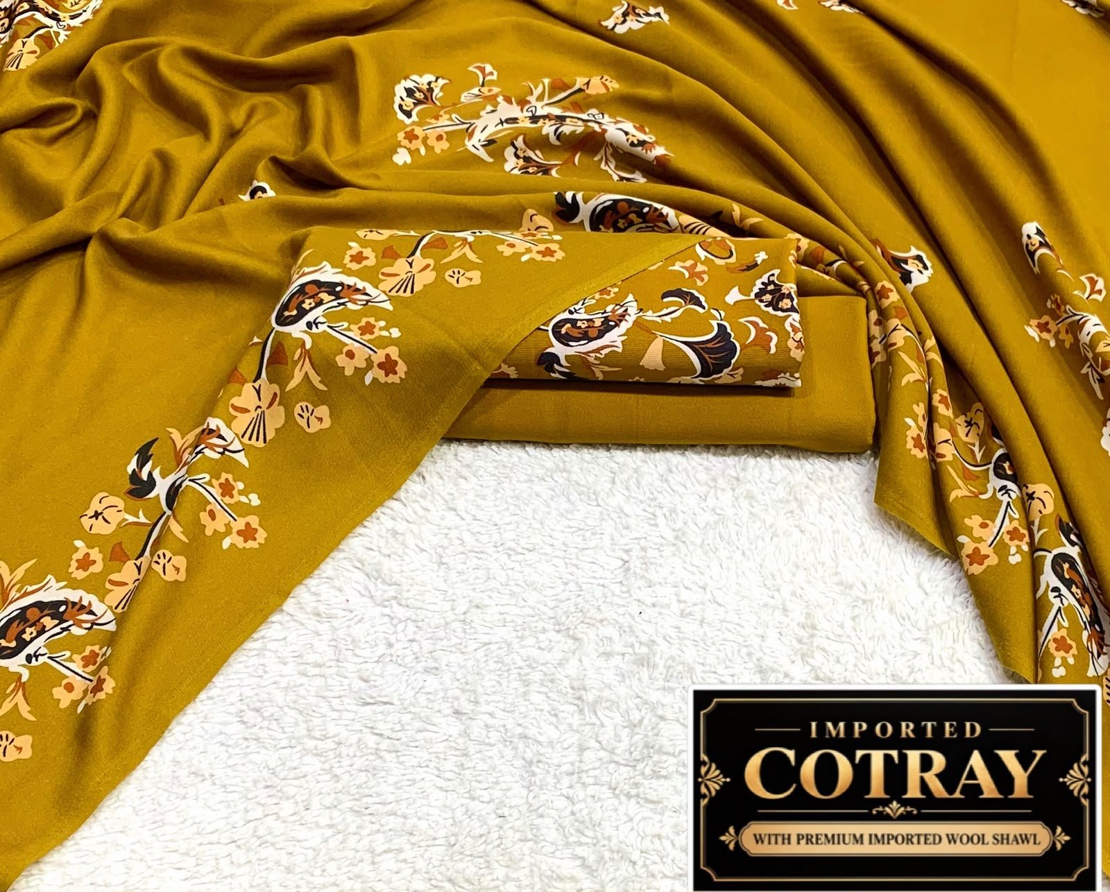 IT Original Imported Cotray 3PC – Mustard