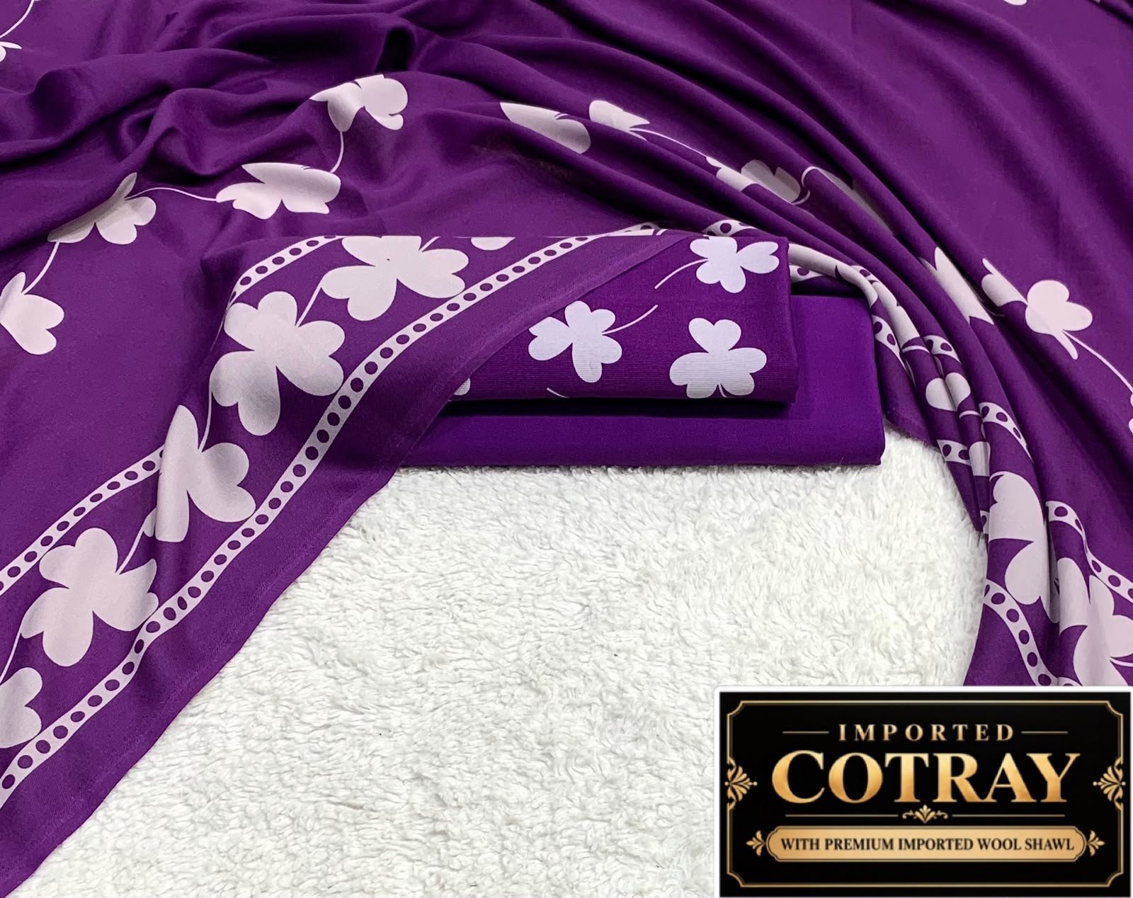 IT Original Imported Cotray 3PC – Purple